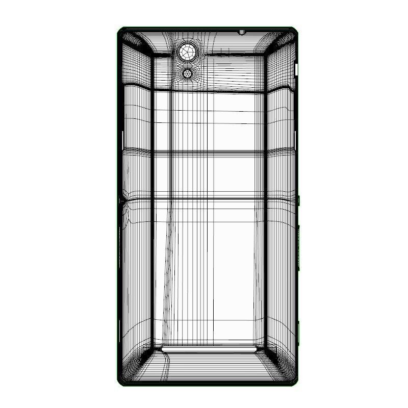 SONY XPERIA C3 GSM PHONE DUAL SIM WHITE 3D model_8