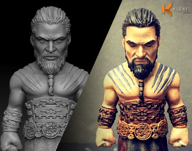 Game of Thrones - Khal Drogo  3D print model