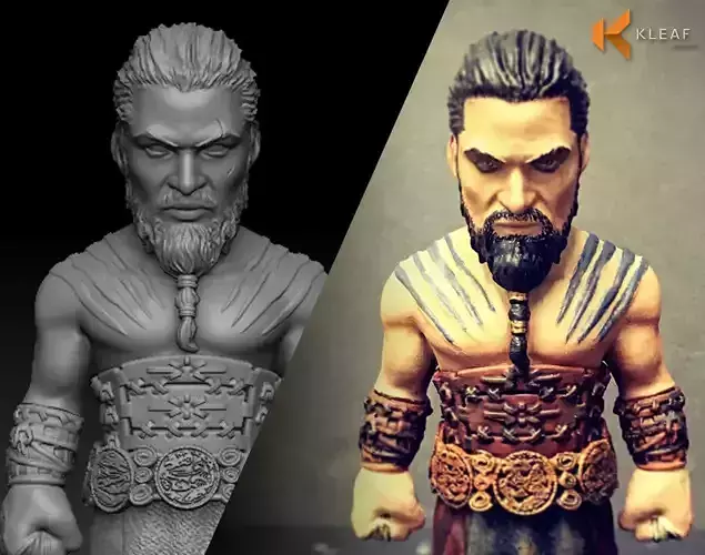 Game of Thrones - Khal Drogo  3D print model