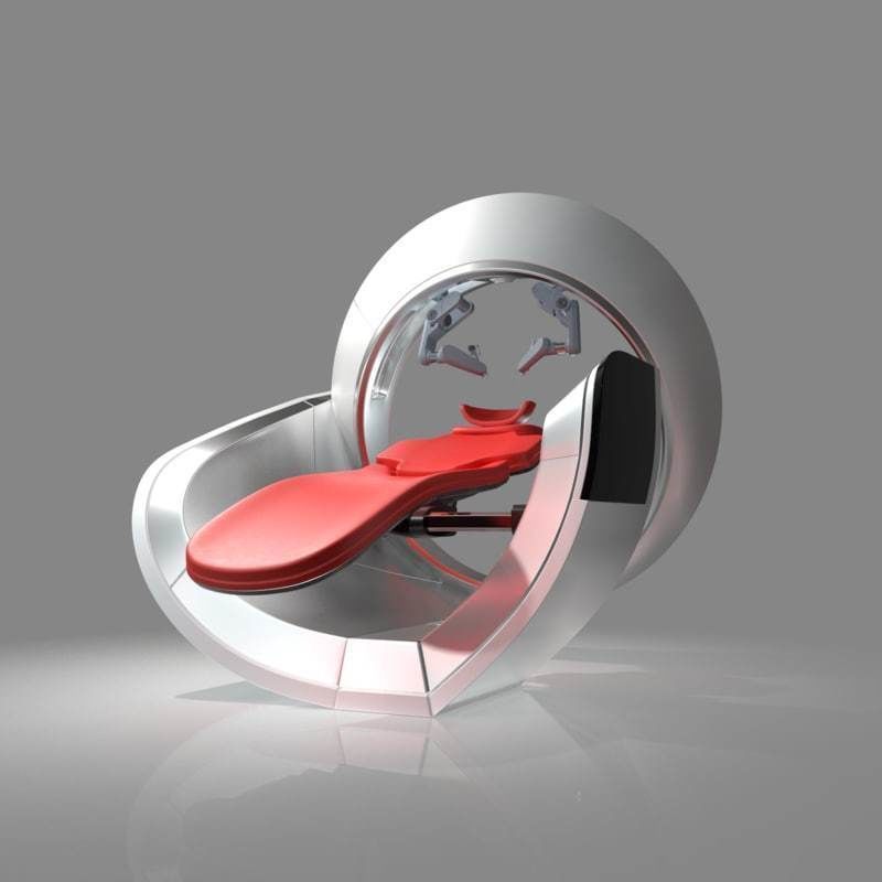 Robotic Surgeon  Low-poly 3D model_3