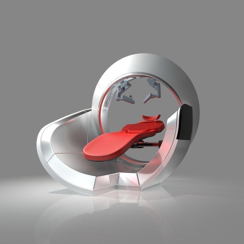 Robotic Surgeon  Low-poly 3D model_17