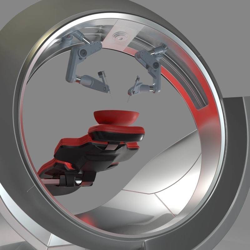 Robotic Surgeon  Low-poly 3D model_5