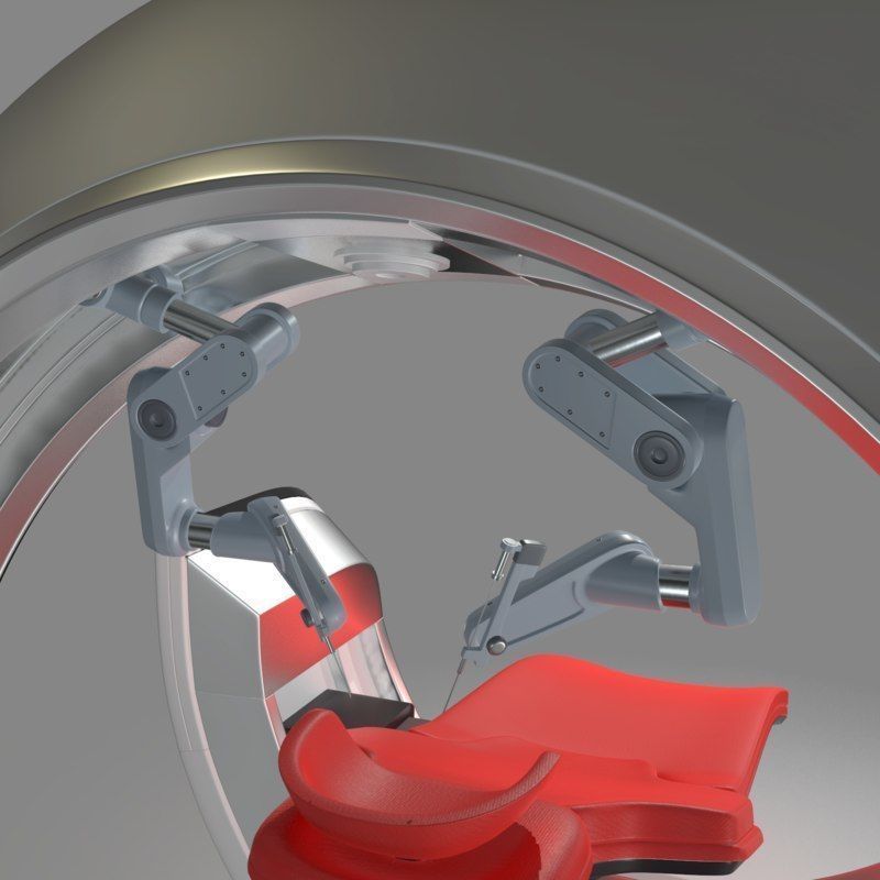 Robotic Surgeon  Low-poly 3D model_7