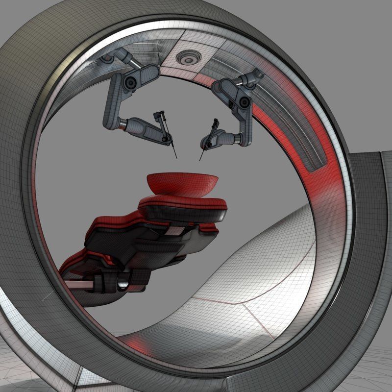 Robotic Surgeon  Low-poly 3D model_8