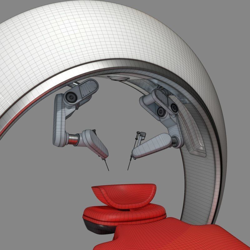 Robotic Surgeon  Low-poly 3D model_6