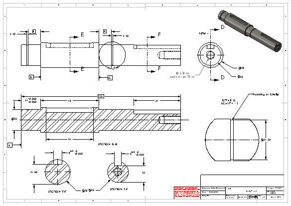 Robot 4 Wheels Drive 3D model_19