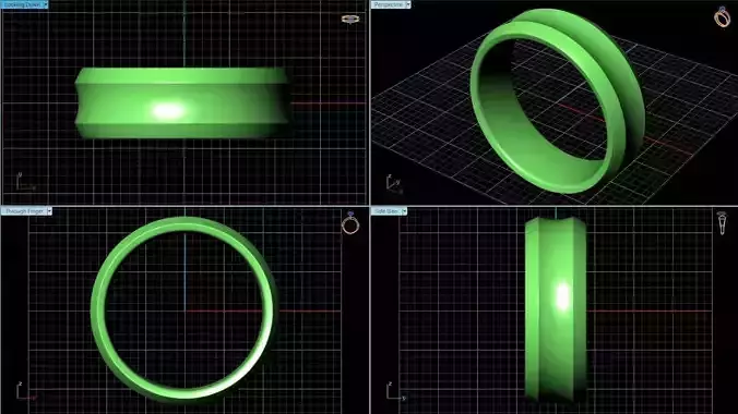 Wedding Band 3D print model