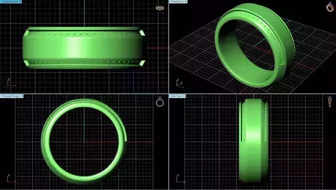 Wedding Band 2 3D print model