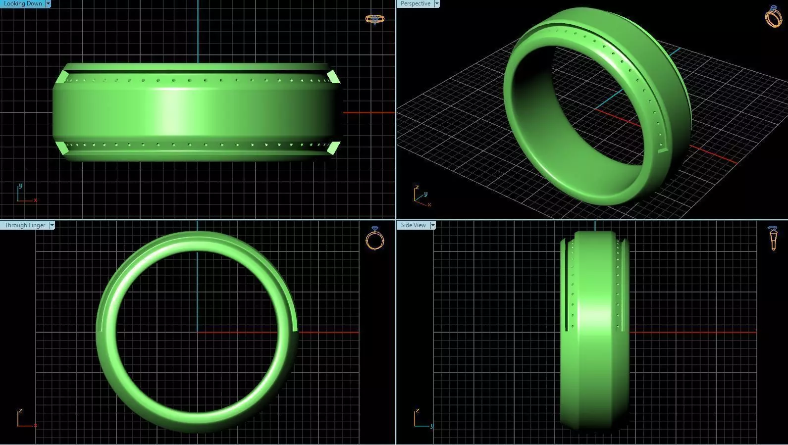Wedding Band 2 3D print model_0