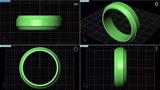 Wedding Band 3 3D print model