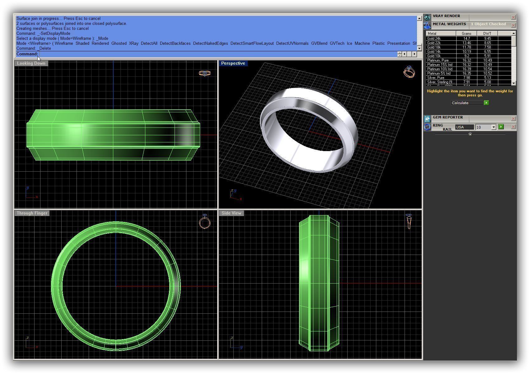 Wedding Band 3 3D print model_2
