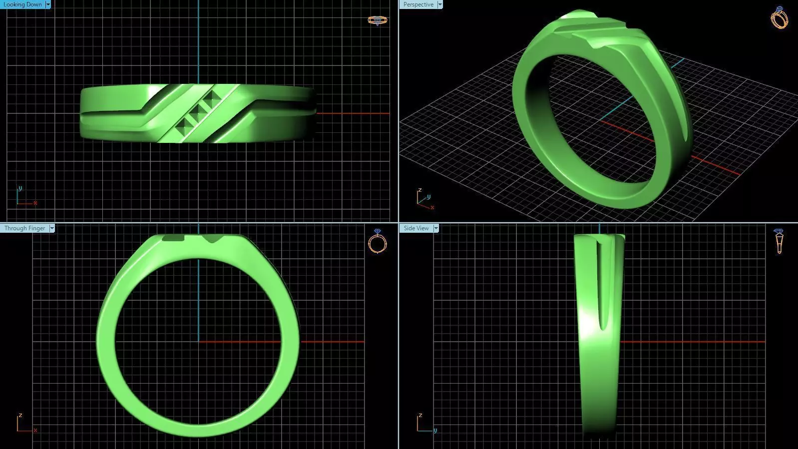 Wedding Ring 16 3D print model_0