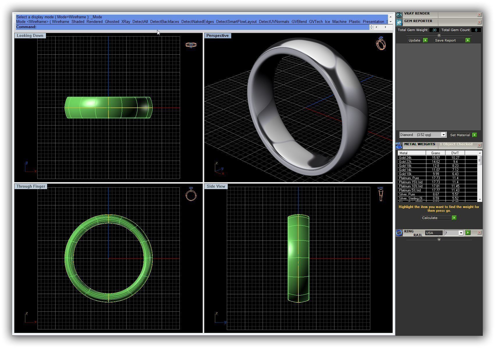 Wedding Band 5 3D print model_2