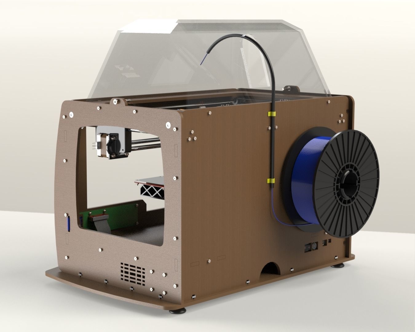 Replicator 3D printer 3D model_13
