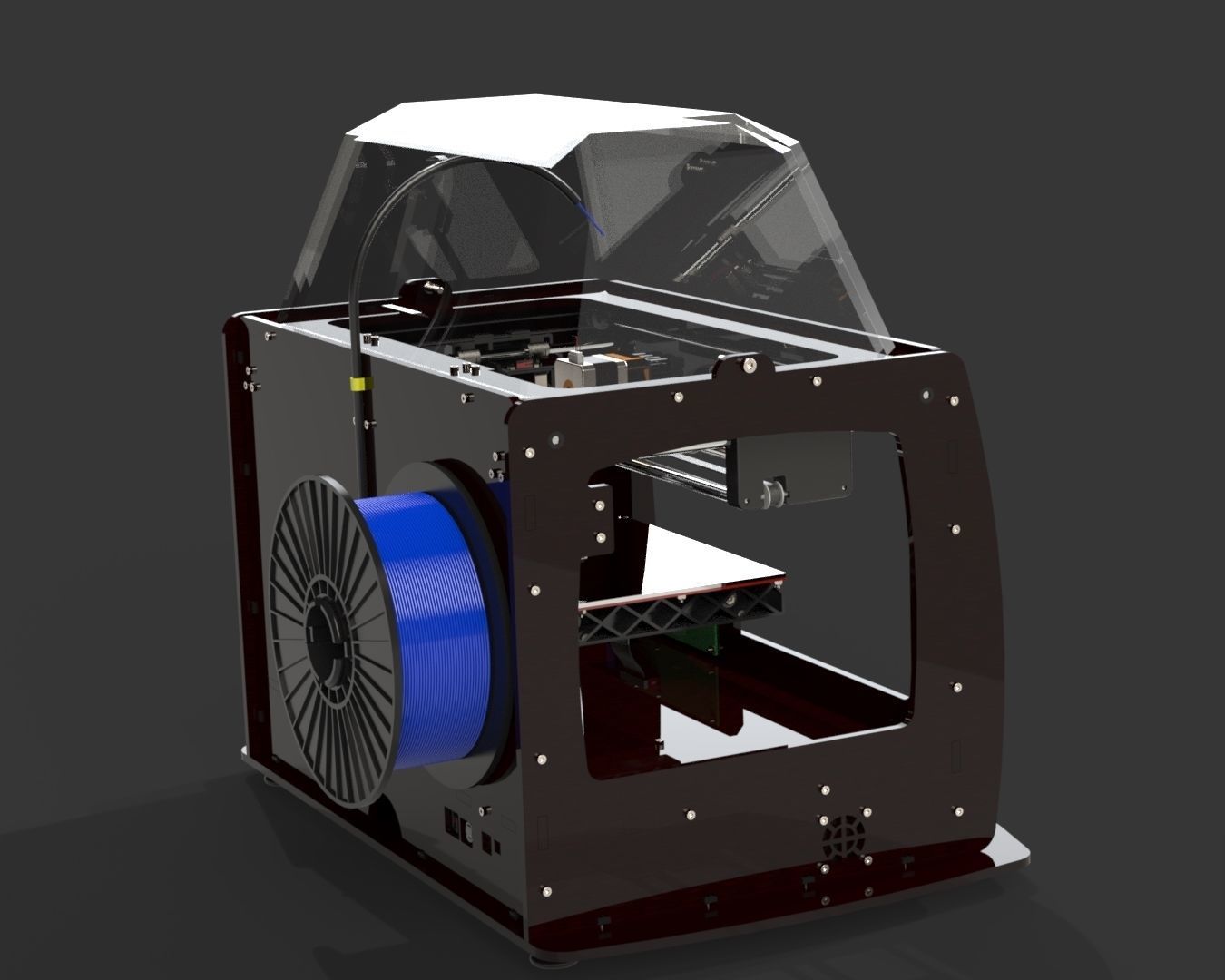 Replicator 3D printer 3D model_6