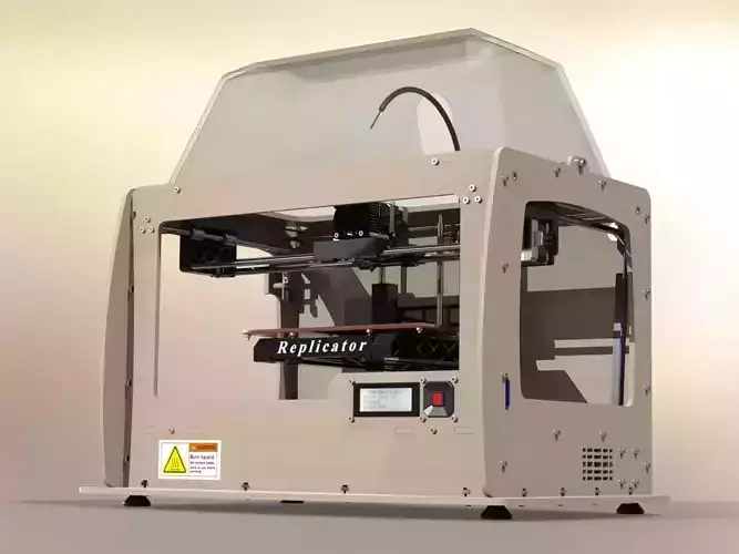 Replicator 3D printer 3D model Replicator 3D printer 3D model