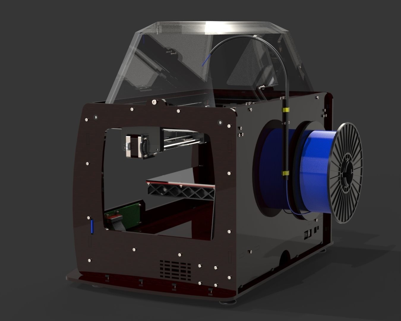 Replicator 3D printer 3D model_5