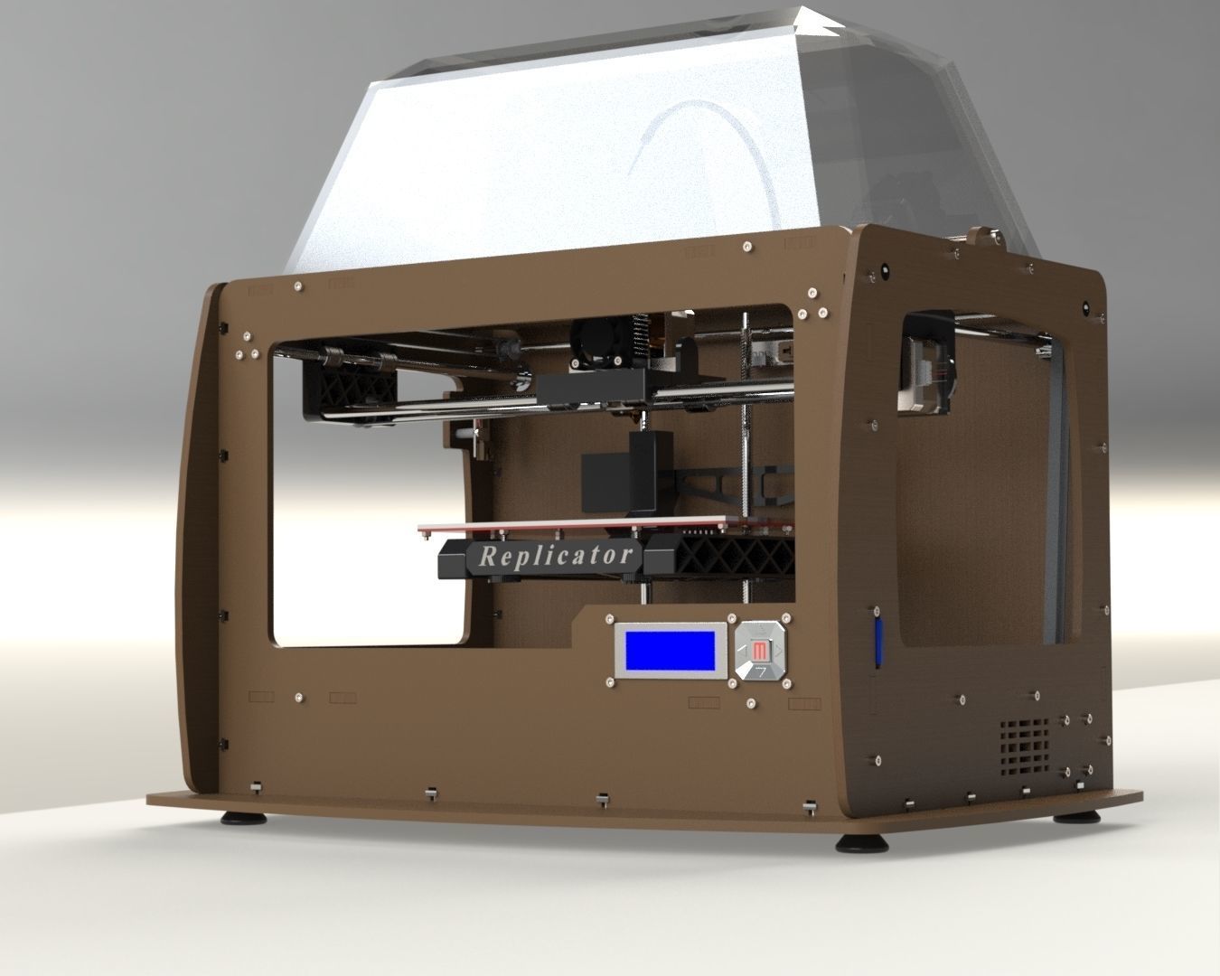 Replicator 3D printer 3D model_14