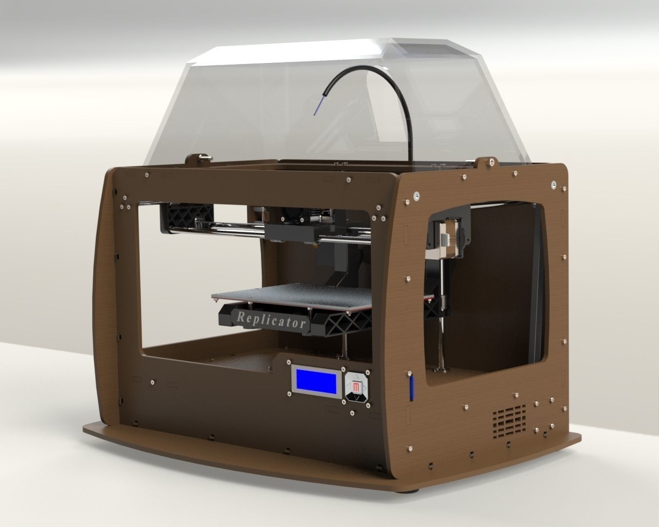 Replicator 3D printer 3D model_9