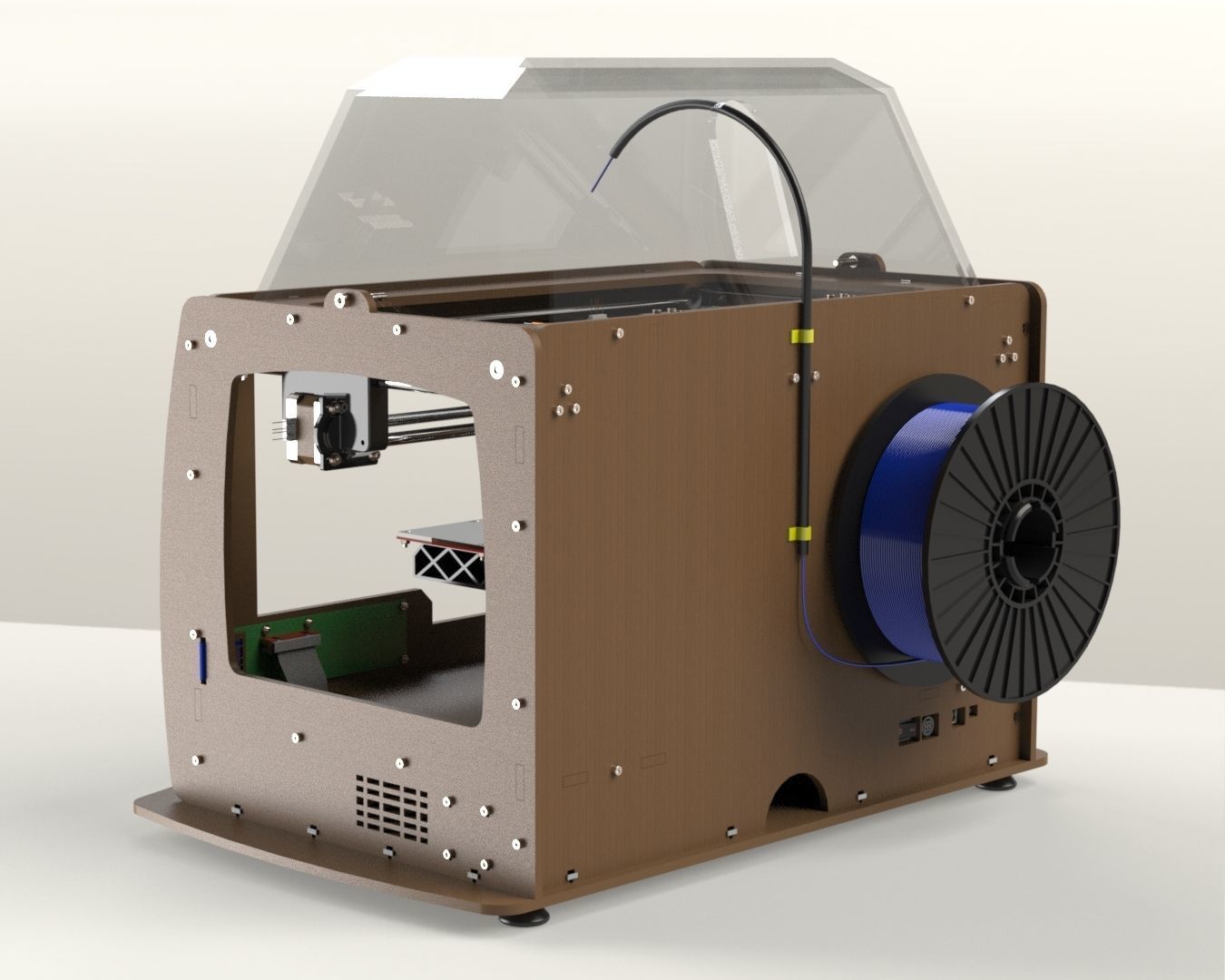 Replicator 3D printer 3D model_8