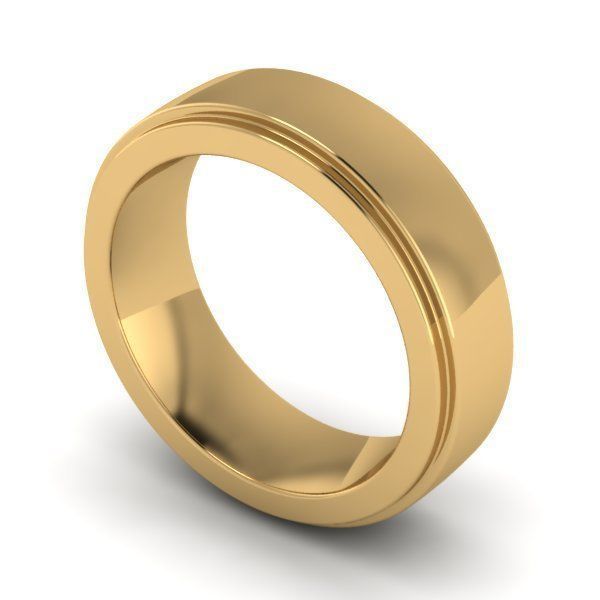 Wedding Band 8 3D print model_1