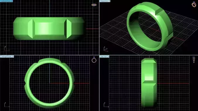 Wedding Band 11 3D print model