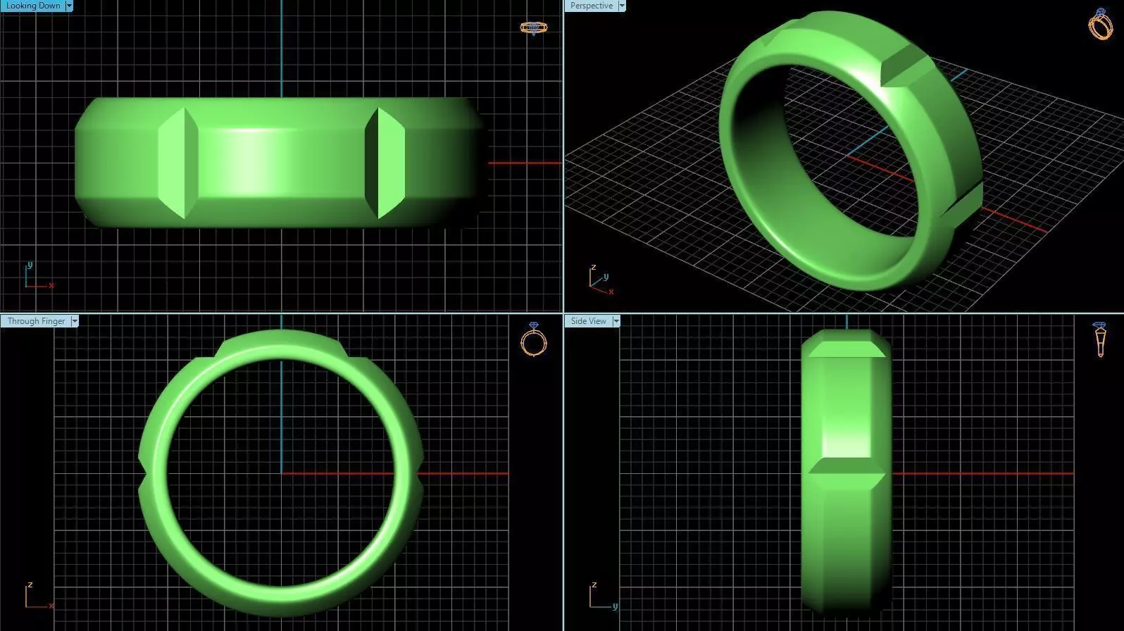 Wedding Band 11 3D print model_0