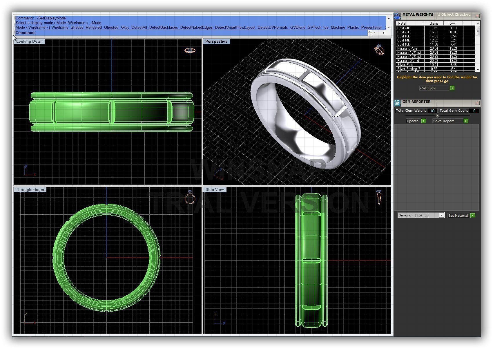 Wedding Band 14 3D print model_2