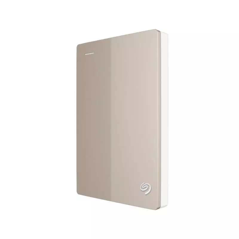 SEAGATE 1TB BACKUP PLUS SLIM PORTABLE DRIVE GOLD 3D model