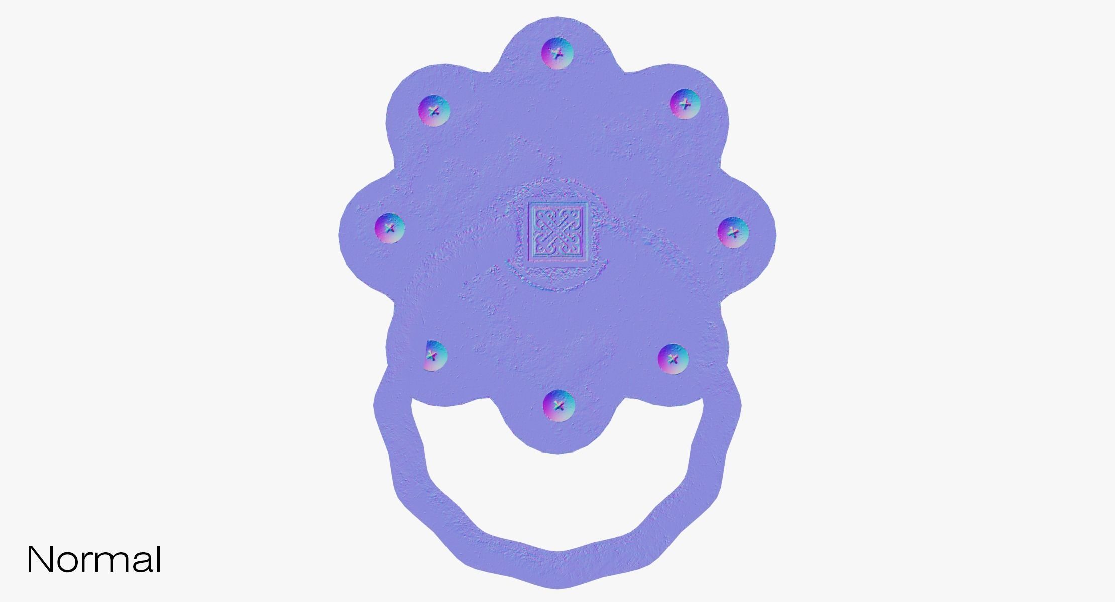 Door Handle 5 3D model_18