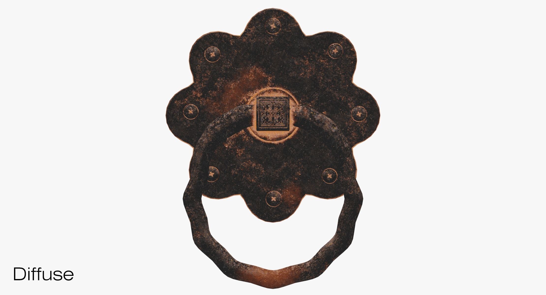 Door Handle 5 3D model_15