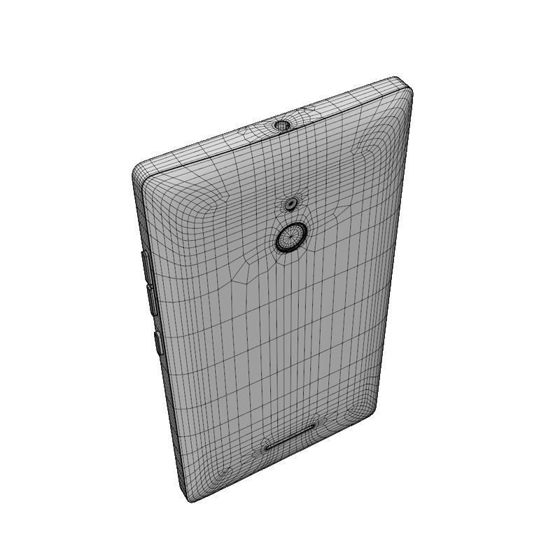 NOKIA XL GSM MOBILE PHONE DUAL SIM GREEN 3D model_13