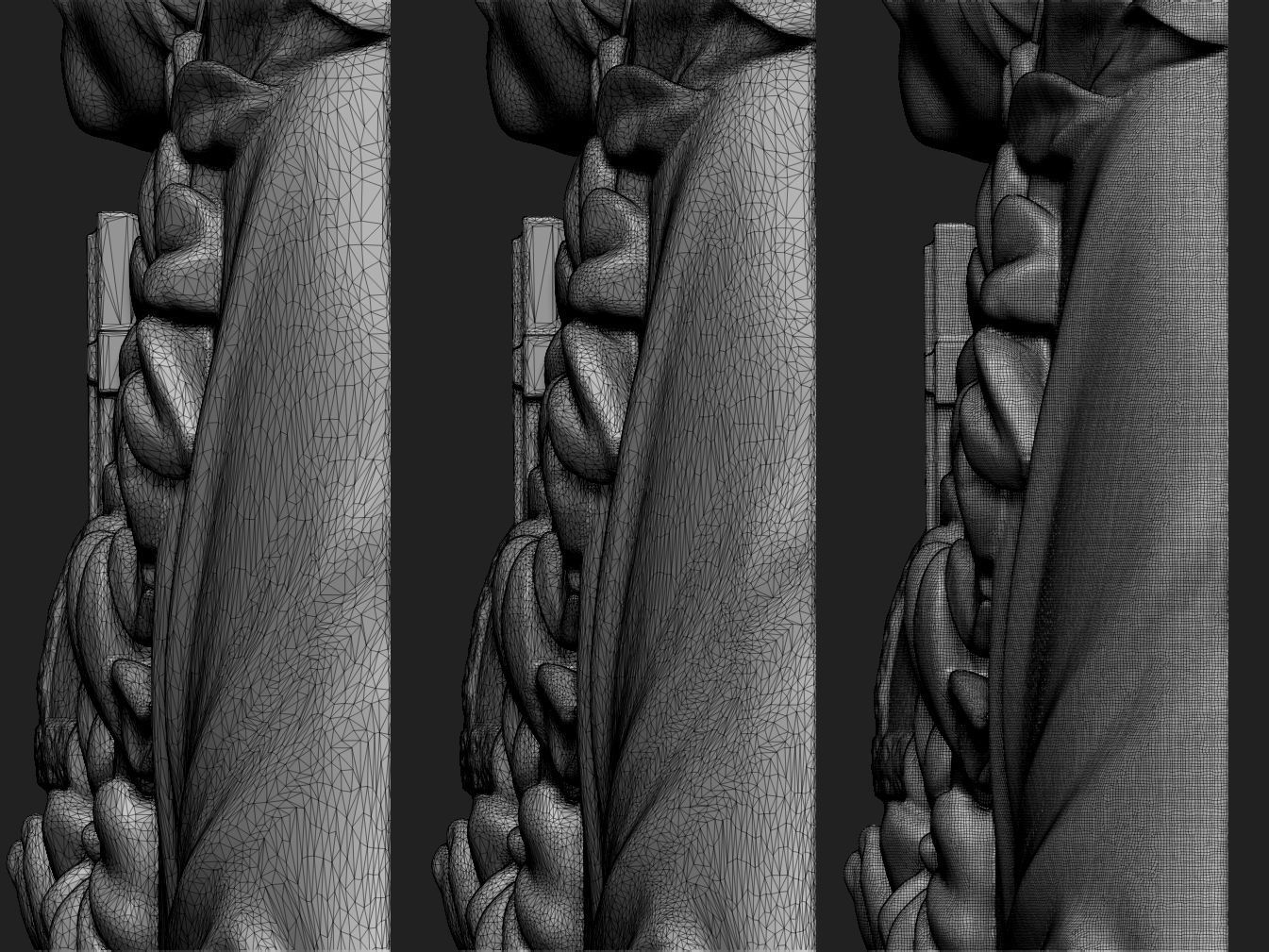 Saint Joseph with baby Jesus 3D print model_3