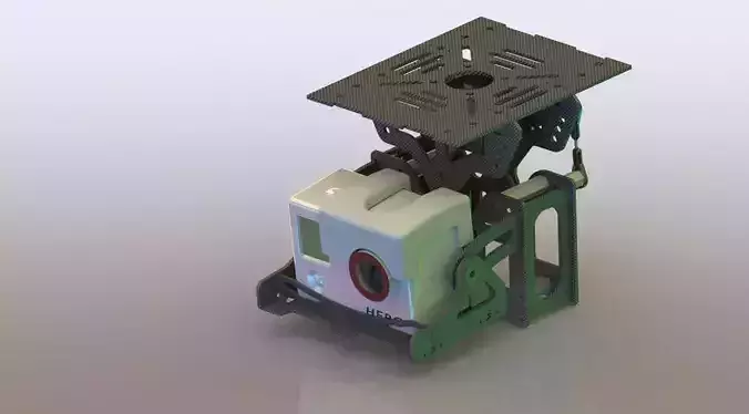 2 Axis GoPro Free 3D model