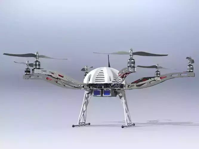 Hexacopter Aluminum