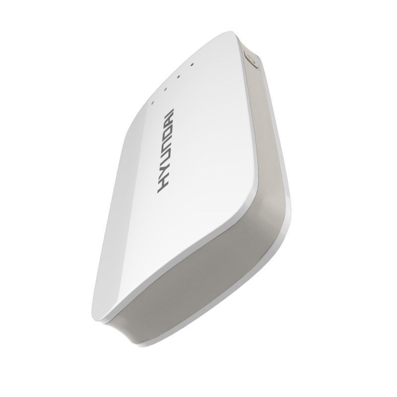 HYUNDAI ULTRA PORTABLE POWER BANK WHITE 3D model_6