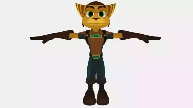 Ratchet and clank person
