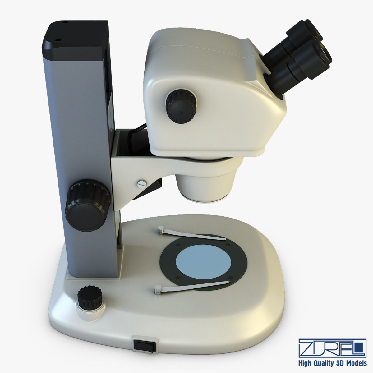Vision microscope 3D model_4