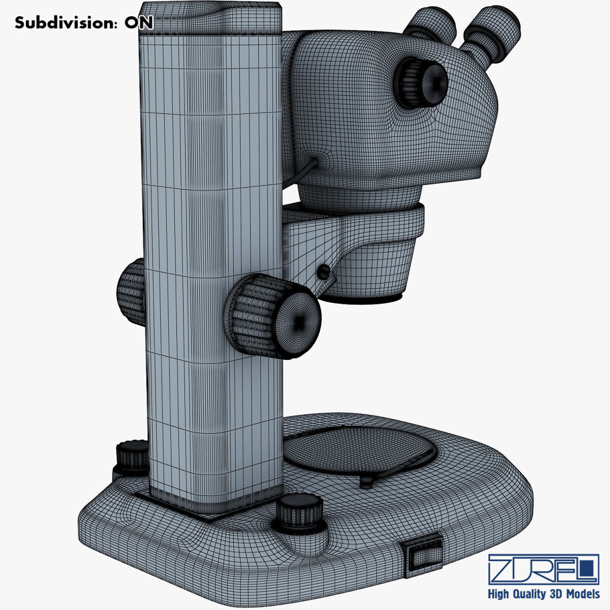 Vision microscope 3D model_16