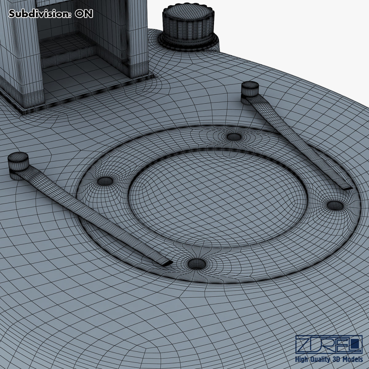 Vision microscope 3D model_24
