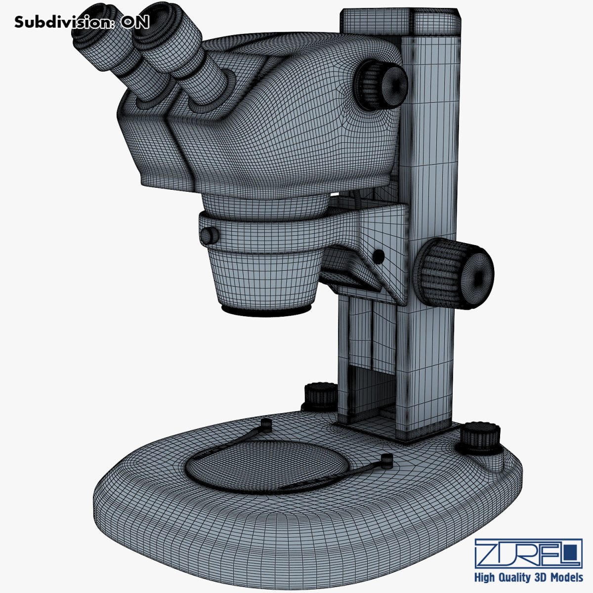 Vision microscope 3D model_14