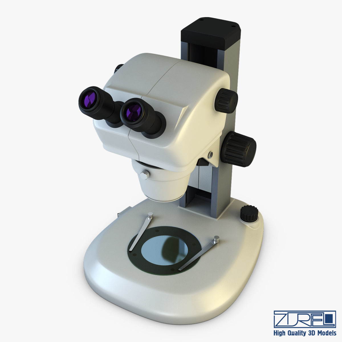 Vision microscope 3D model_2
