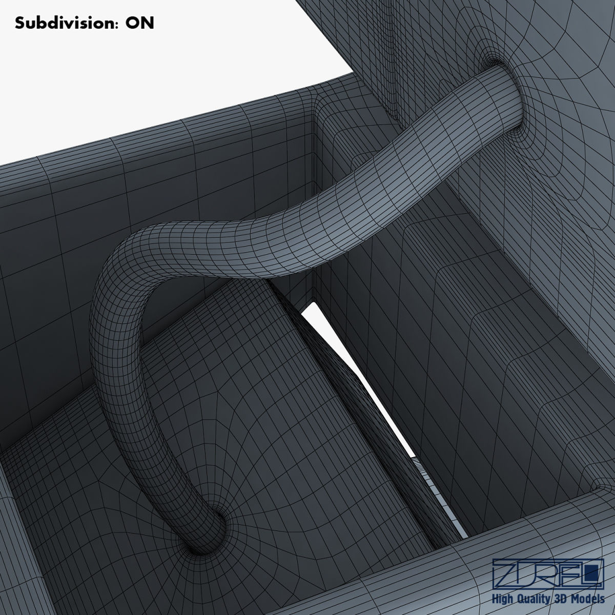 Vision microscope 3D model_32