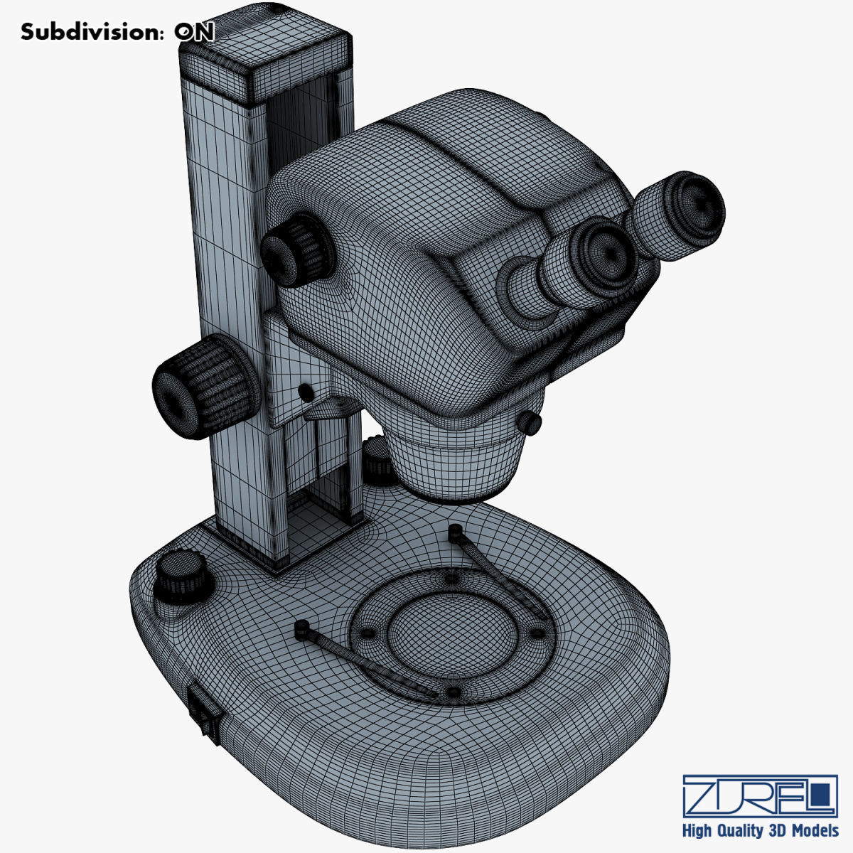 Vision microscope 3D model_18