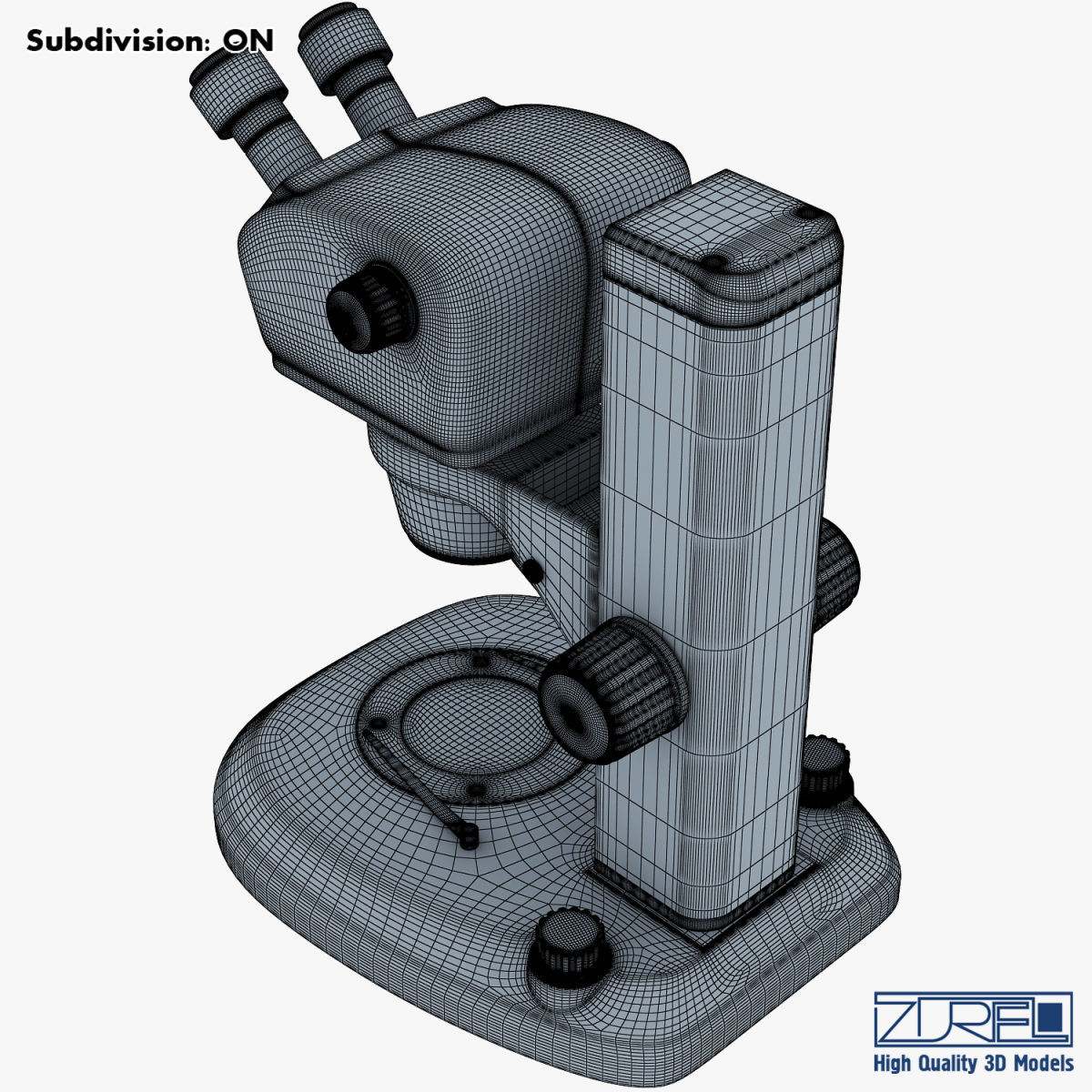 Vision microscope 3D model_20