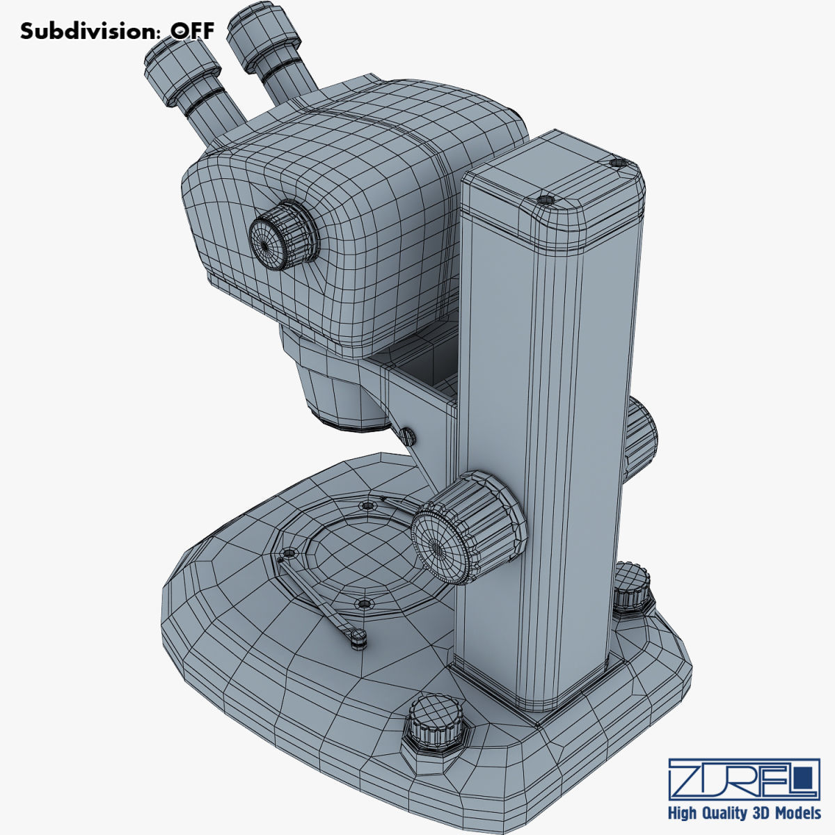 Vision microscope 3D model_21