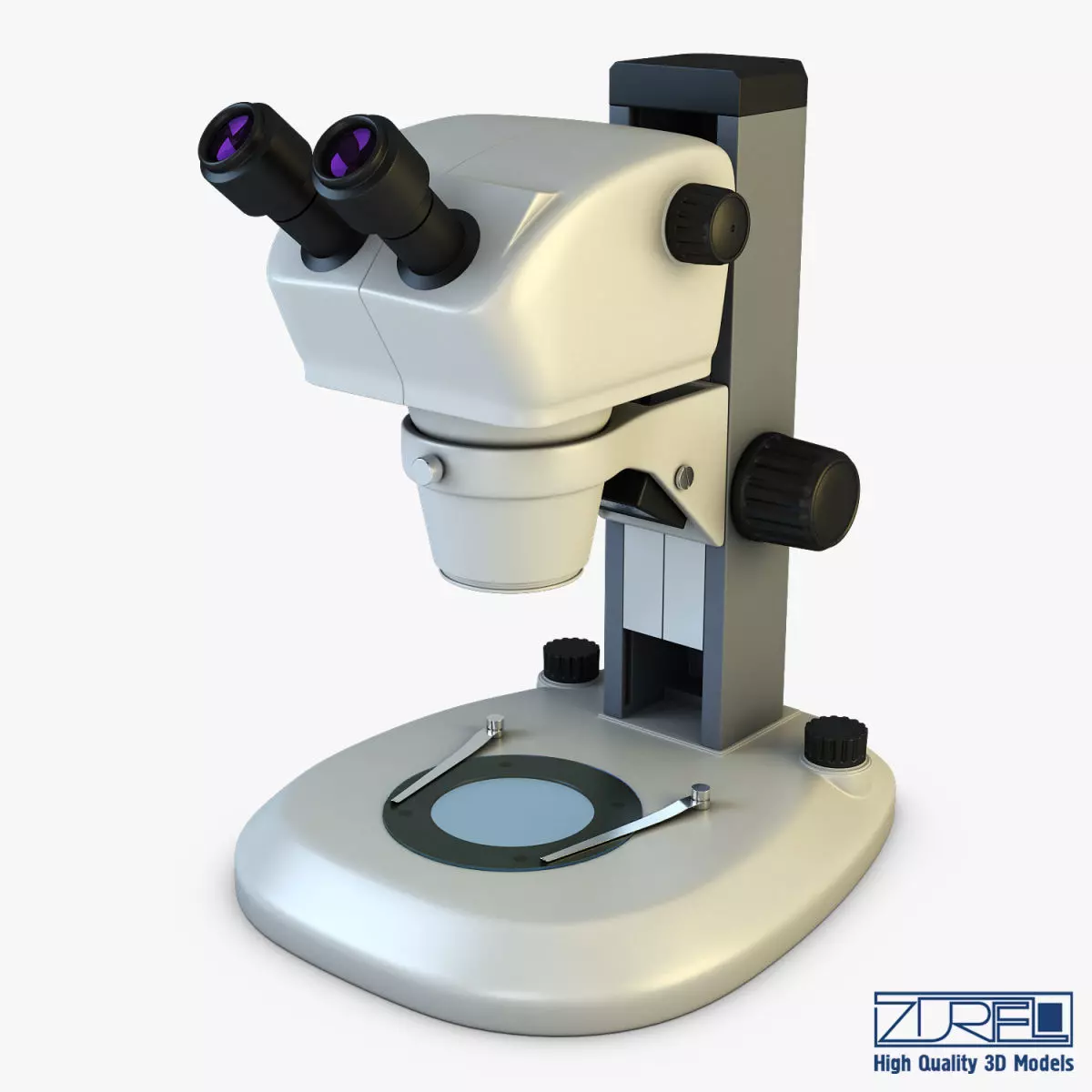 Vision microscope 3D model_0