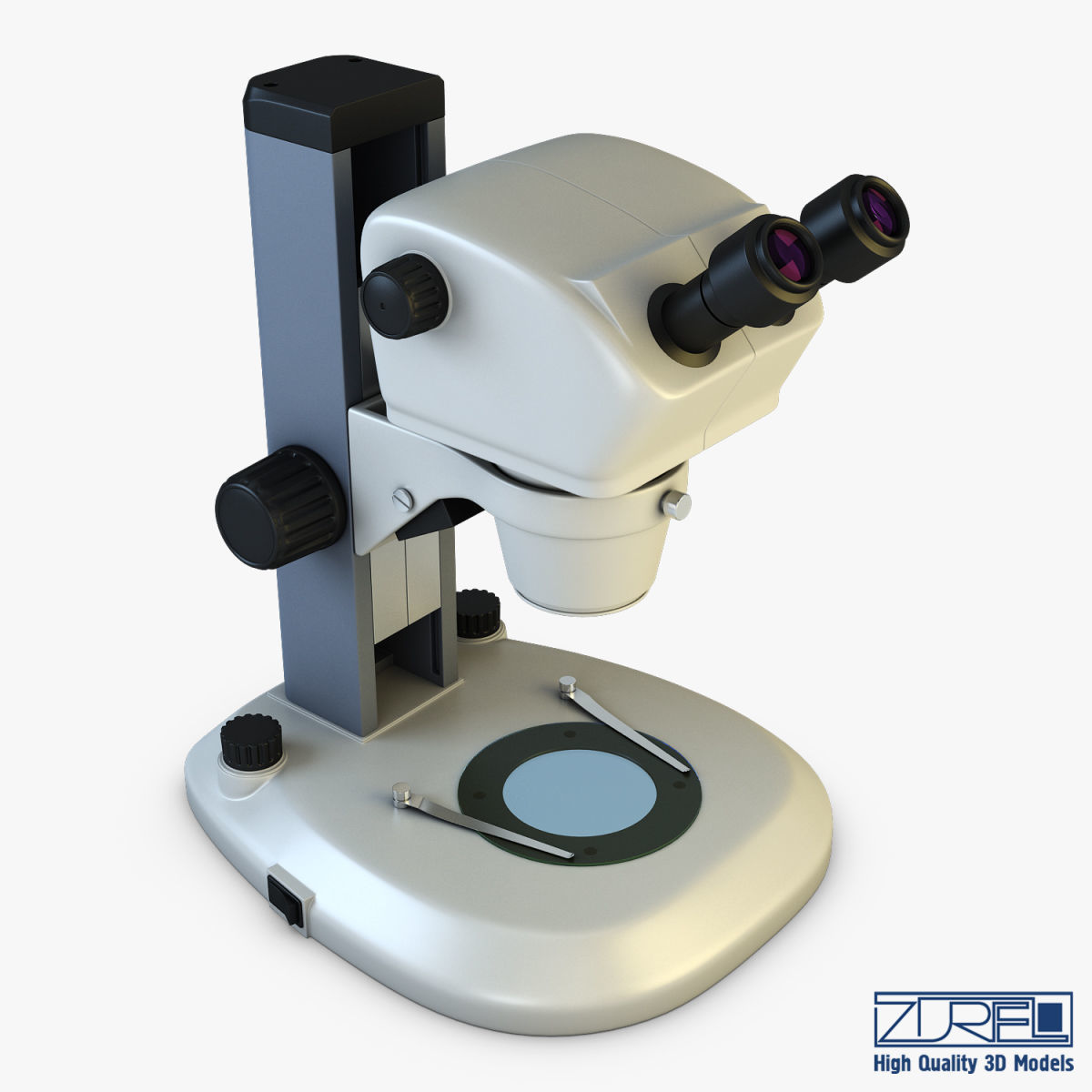 Vision microscope 3D model_5
