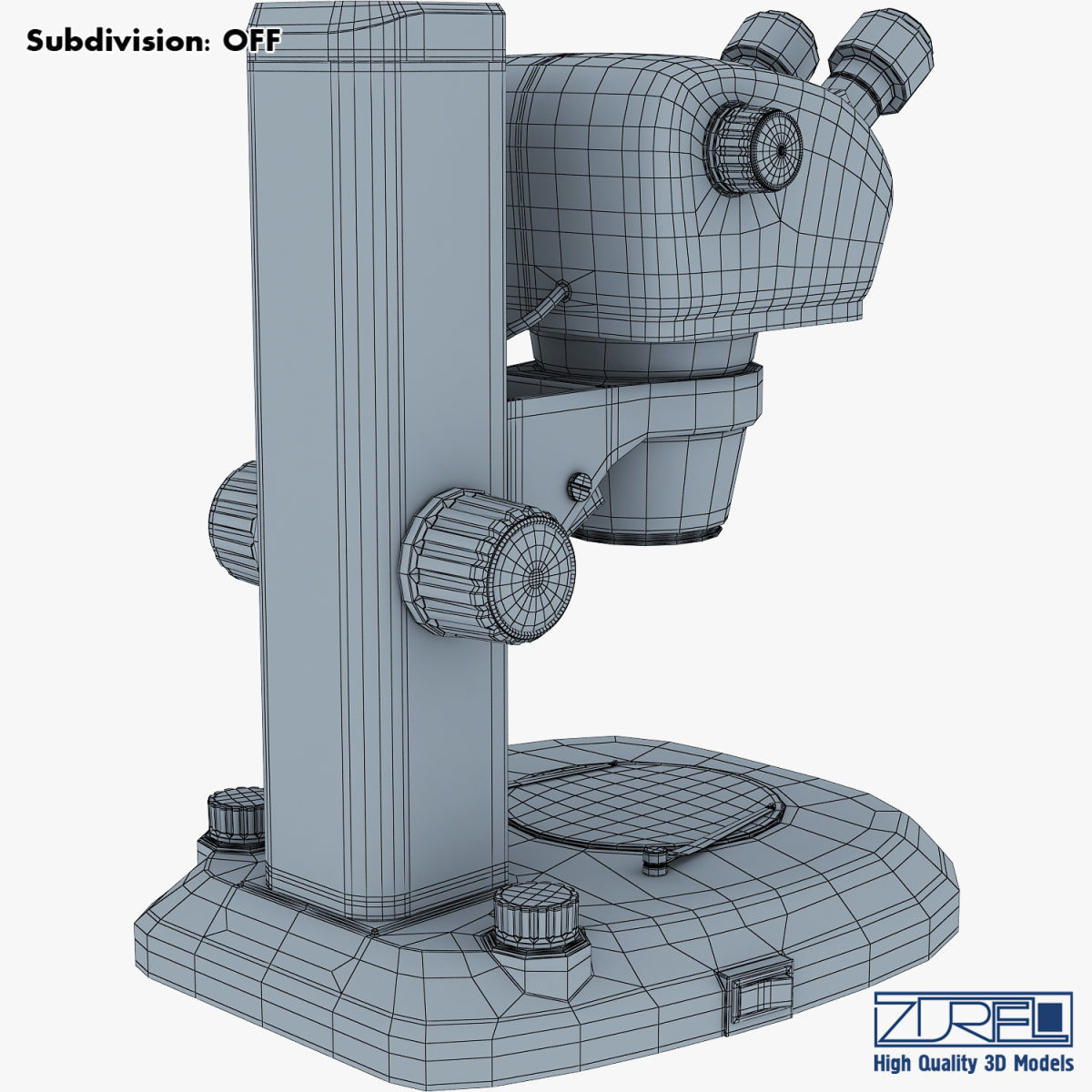 Vision microscope 3D model_17