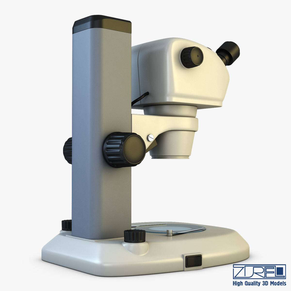 Vision microscope 3D model_3